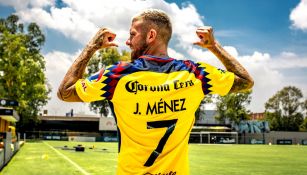 Jérémy Ménez presume nuevo dorsal con América