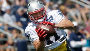 Edelman, en un entrenamiento de los Pats