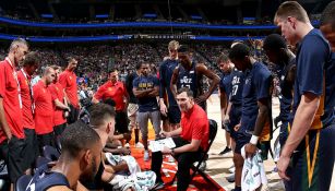 Utah Jazz recibe indicaciones de su técnico