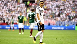 Mesut Özil, durante un partido contra la Selección Mexicana