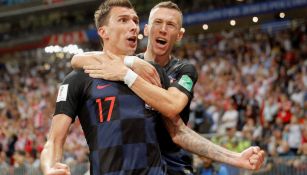 Mandzukic celebra su anotación contra Inglaterra 