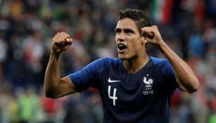 Varane festeja pase a Semifinales