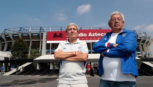 Marco Antonio Ramírez y Antonio Gutiérrez posan para la lente de RÉCORD