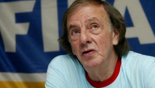 Menotti, durante un evento de la FIFA