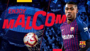 Barcelona anuncia el fichaje de Malcom