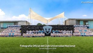 FOtografía oficial del club Pumas