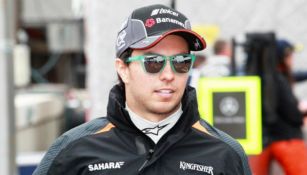 El piloto mexicano Checo Pérez 