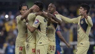 América celebra un gol en el Apertura 2018