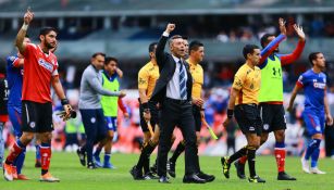 Cruz Azul al término del duelo contra León