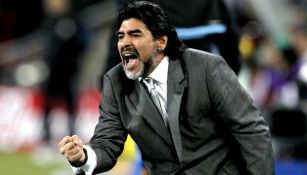 Maradona, en su paso por el banquillo de Argentina