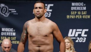 Werdum, durante el pesaje previo a una pelea de UFC