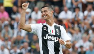 Cristiano durante un partido de Juventus