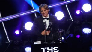 Luka Modric, tras recibir el premio The Best al mejor jugador del año