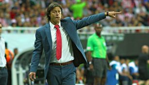 Matías Almeyda durante un partido con Chivas