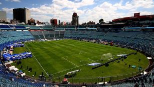 Vista del Estadio Azul desde las alturas