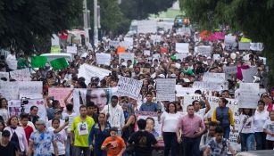 Pobladores de Ecatepec marcha en repudio a feminicidios