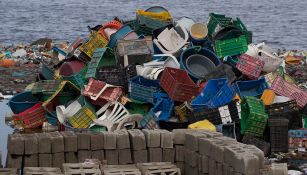 Las playas terminan siendo afectada por toneladas de basura