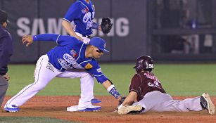 Charros y Tomateros, en un juego de Playoffs de la temporada anterior