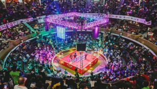 Vista aérea del Palenque de la Feria de Aguascalientes