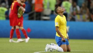 Thiago se lamenta tras eliminación de Brasil de Rusia 2018