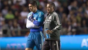 González sale del duelo vs Chile con la lesión en el hombro 