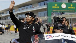 Lewis Hamilton durante el Circuito de las Américas