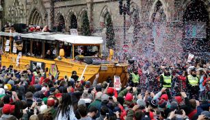 Red Sox recorre Boston con título de Clásico de Otoño 2018