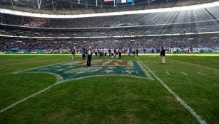 Wembley Stadium, durante un duelo de NFL