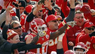 Aficionados de los Chiefs durante un partido