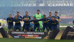 Foto oficial de Boca Junors, previo a la Final de Ida de la Libertadores 2018