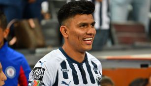 Jesús Gallardo en un partido de Rayados