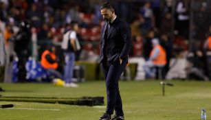 Rafael Puente Jr. en el partido contra Cruz Azul