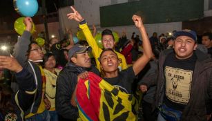 Afición de América previo al partido 