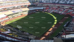 Así luce la cancha del Azteca para el duelo de Vuelta entre Cruz Azul y Querétaro