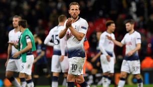 Harry Kane en duelo ante Milán 