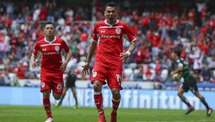 Sambueza celebra anotación del Toluca 