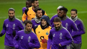 Jugadores del Porto en un entrenamiento