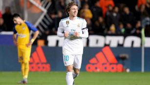 Luka Modric celebra un gol ante el Apoel