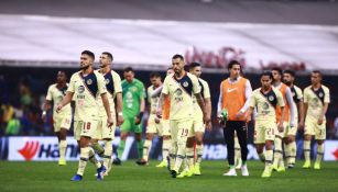 América, entra a la cancha del Estadio Azteca