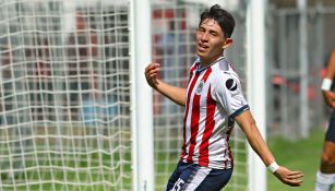 Alexis Gutiérrez, en un juego con Chivas Sub 17