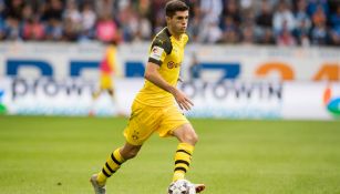 Pulisic, durante un duelo en la Bundesliga 