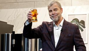 La máquina de cerveza fue presentada por LG