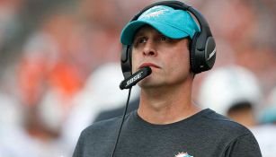 Adam Gase, como coach de los Miami Dolphins