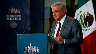 Lopez Obrador, durante una conferencia de prensa