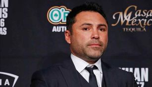 De la Hoya en conferencia de prensa 