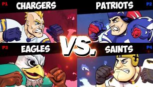 Los equipos de la NFL tuvieron su versión de Smash Bros.