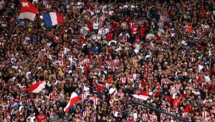 Aficionados de Chivas durante un encuentro ante Santos Laguna