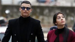 Cristiano Ronaldo acude a la Fiscalía con su novia Georgina Rodríguez