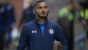 Guillermo Allison, en su llegada al Estadio Azteca