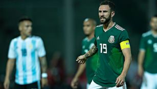 Miguel Layún en un partido del Tri